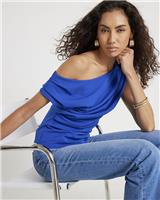 River Island Womens Blue Sleeveless Top Size M