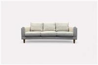 Harbour Grand 3 Seater Sofa, Aquaclean Matilda Natural