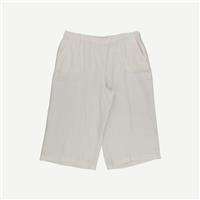 Seasalt Cornwall Womens White Linen Woven Culotte Trousers Size 20