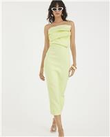 River Island Womens Green Regular Midi Dress Size 10