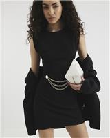 River Island Womens Black Mini Dress Size M