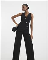 River Island Womens Black Jumpsuit Size 12