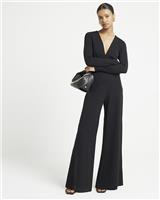 River Island Womens Black Jumpsuit Size 12