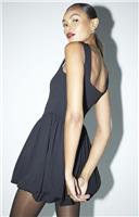 River Island Womens Black Mini Babydoll Dress Size 10