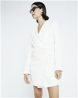 River Island Womens Beige Mini Blazer Dress Size 10