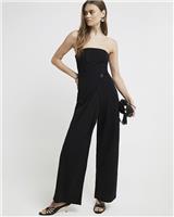 River Island Womens Black Jumpsuit Size 12