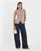 River Island Womens Brown Waistcoat Size 6