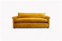 Queenie Large 3 Seater Sofa, Honey Pot Clever Velvet