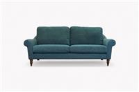 Camber Grand 4 Seater Sofa, Chunky Chenille Dark Teal