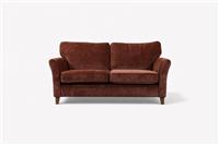 Charlotte II Large 3 Seater Sofa, Plush Chenille Auburn