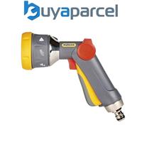 Hozelock Metal Multi Plus Spray Gun Rose Head Garden Watering 5 Spray Patterns
