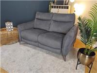 Sofology Renato Fabric 2 Seater in Dexter Charcoal