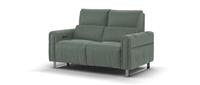 Sofology The Ravello Fabric Recliner 2 Seater in Mineral Green