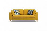 Orla Kiely Arklow Medium 2 Seater Sofa, Clara Sunflower