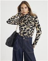 River Island Womens Brown Long sleeved Top Size XS