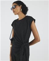 River Island Womens Black Short sleeved Top Size M