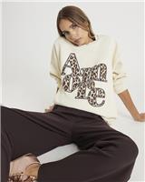 River Island Womens Beige Long sleeved Top Size S