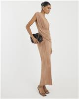 River Island Womens Beige Midi Dress Size S