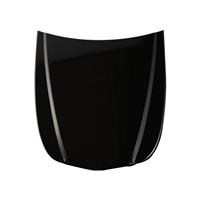 Mini Car Hood Panel Model for Vinyl Wrap Display Accessories Measure Black