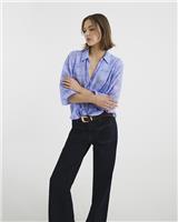 River Island Womens Blue Long sleeved Blouse Size 10