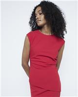 River Island Womens Red Sleeveless Top Size 14