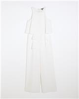 River Island Womens White Jumpsuit Size 16
