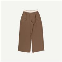 Reiss Womens Brown Wide leg Trousers 10 Regular