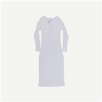 Reiss Womens Cream Cotton Maxi Adult Midaxi Women Dress Size M