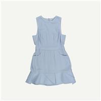 Reiss Womens Blue Viscose Mini Adult Women Dress Size 10