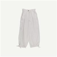 Reiss Womens White Viscose Adult Cargo Women Trousers Size 10