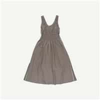 Reiss Womens Beige Cotton Midi Adult Women Dress 10 Petite