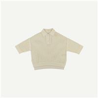 Reiss Womens Cream Cotton Collar Adult Mid sleeved Women Jumper Size M