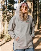Passenger Womens Grey Long sleeved Women Hoodie Size M