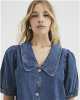 River Island Womens Blue Short sleeved Shirt Size 14