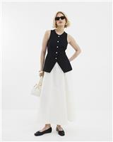 River Island Womens Black Maxi Blazer Dress Size M