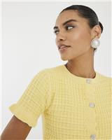 River Island Womens Yellow Mid sleeved Top Size XS