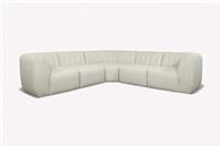 Flow Corner Sofa, Soft Boucle Natural