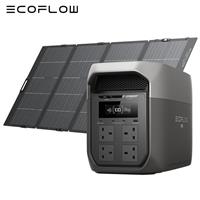 ECOFLOW DELTA 3 Max 2048Wh LFP Portable Power Station 400W Panel Solar Generator