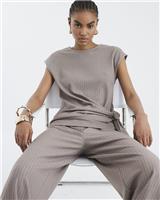 River Island Womens Beige Short sleeved Top Size M