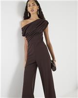 River Island Womens Brown Jumpsuit Size L