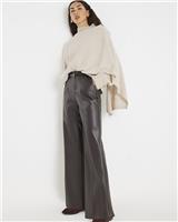 River Island Womens Brown Wide leg Trousers Size 20