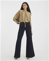 River Island Womens Khaki Long sleeved Top Size 12