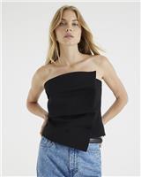 River Island Womens Black Sleeveless Top Size 12