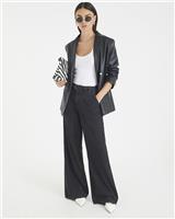 River Island Womens Black Wide Jeans 16 Regular