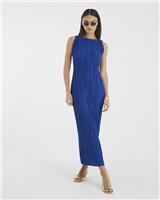 River Island Womens Blue Midi Dress Size S
