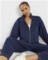 River Island Womens Navy Long sleeved Top Size XS