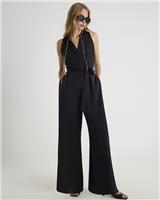 River Island Womens Black Jumpsuit Size 14