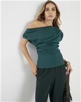 River Island Womens Green Sleeveless Top Size S