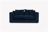 Harrington 2 Seater Sofa, Plush Indigo Blue
