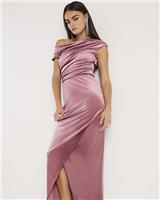 River Island Womens Pink Midi Wrap Dress Size L